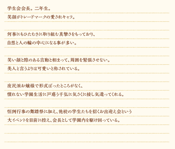 プロフィール