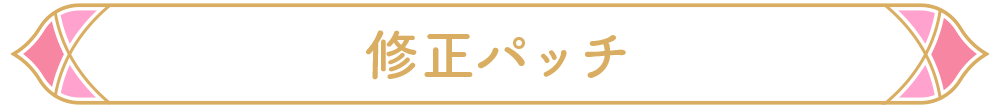 修正パッチ